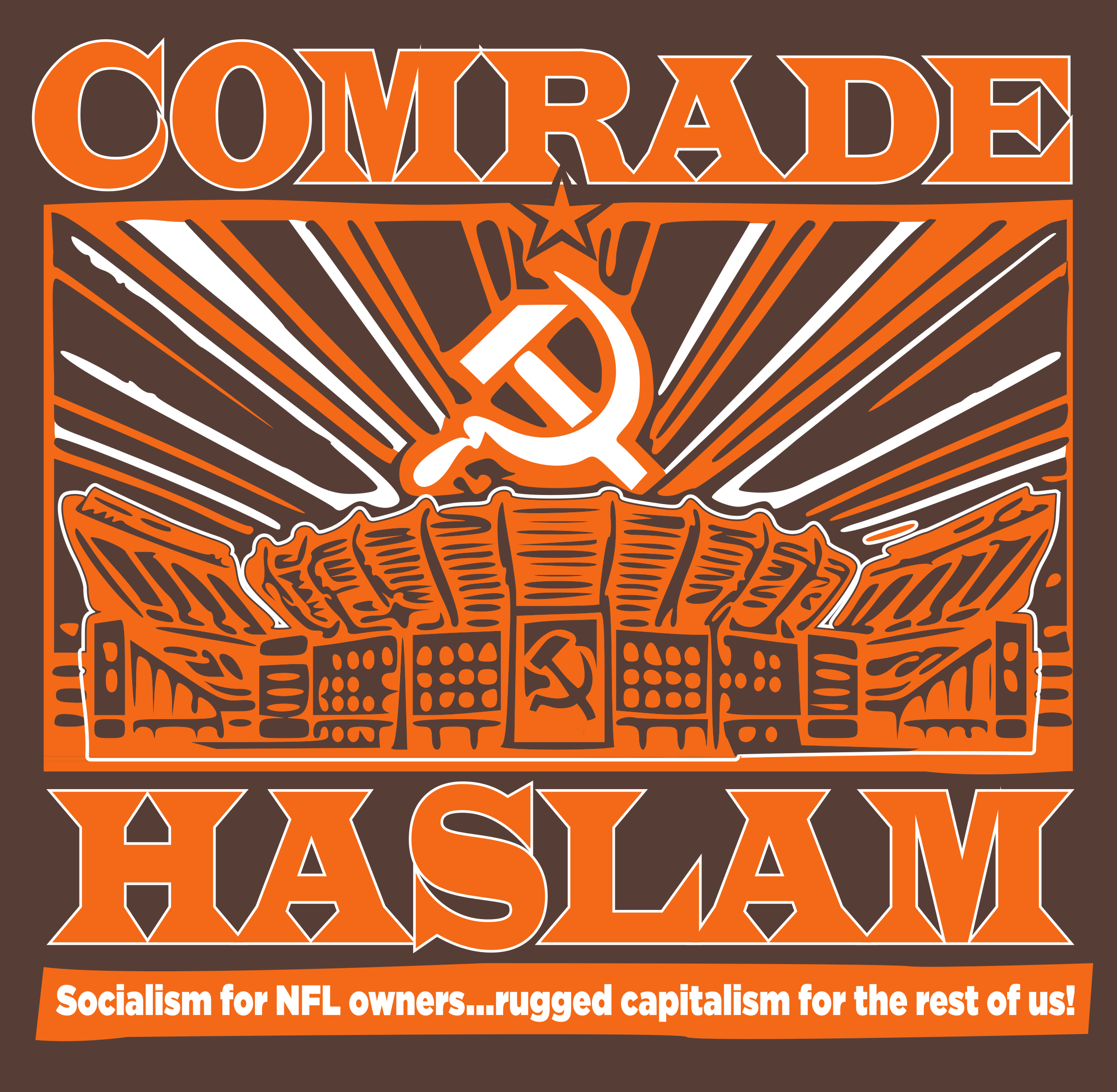 Comrade Haslam Logo
